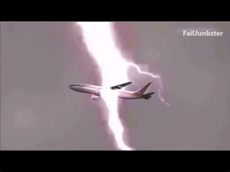 chances of being struck by lightning vs plane crash